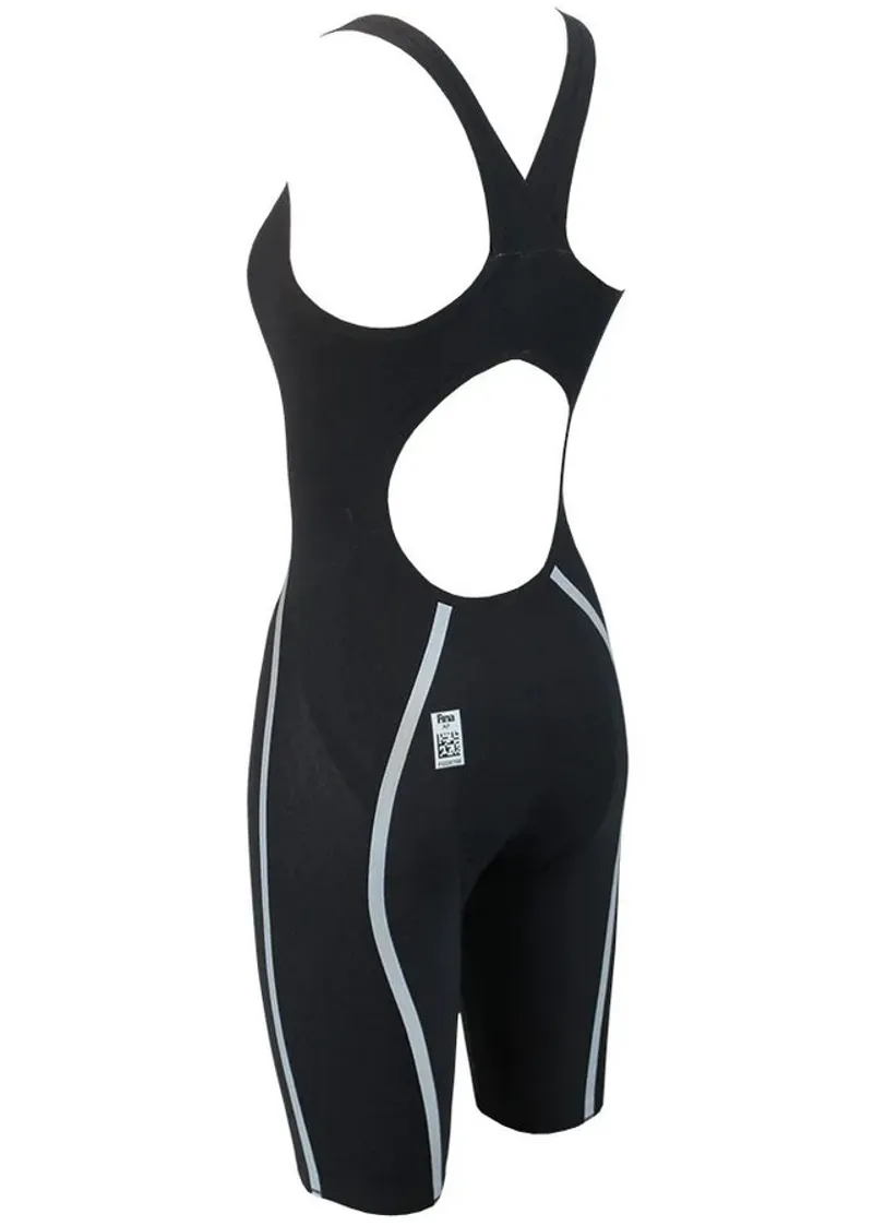Finis Rival Open Back Kneeskin Black-1